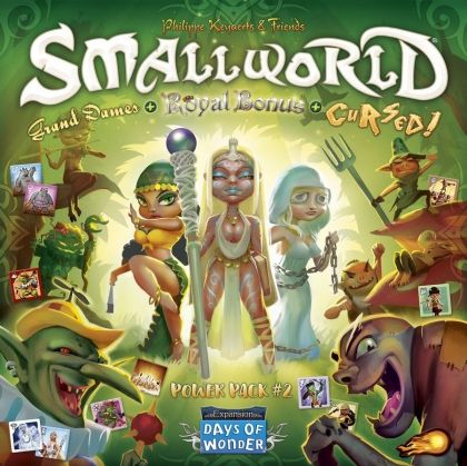 SMALL WORLD: POWER PACK 2 (Cursed! + Grand Dames + Royal Bonus)