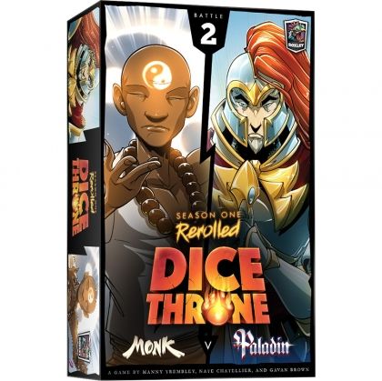 DICE THRONE: SEASON 1 REROLLED - BOX 2 - MONK VS PALADIN