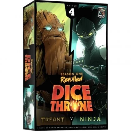 DICE THRONE: SEASON 1 REROLLED - BOX 4 - TREANT VS NINJA