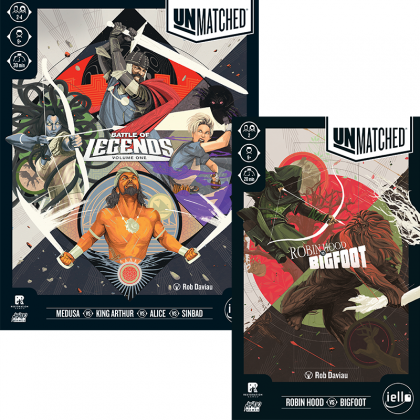 БЪНДЪЛ - UNMATCHED: BATTLE OF LEGENDS VOLUME ONE + ROBIN HOOD VS BIGFOOT