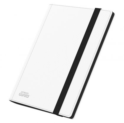 КЛАСЬОР ЗА КАРТИ - ULTIMATE GUARD FLEXXFOLIO XENOSKIN 18-POCKET 360 CARDS (за LCG, TCG и др) - БЯЛ