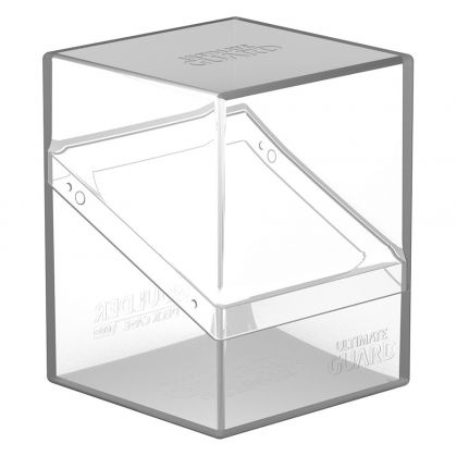 КУТИЯ ЗА КАРТИ - ULTIMATE GUARD BOULDER DECK CASE (за LCG, TCG и др) 100+ - ПРОЗРАЧНА