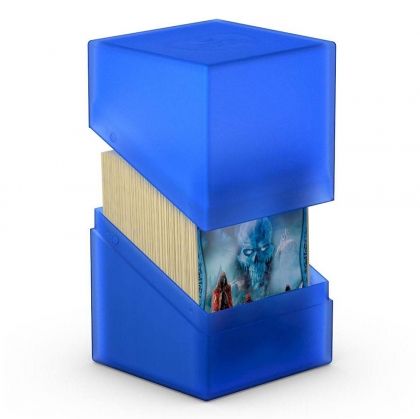 КУТИЯ ЗА КАРТИ - ULTIMATE GUARD BOULDER DECK CASE (за LCG, TCG и др) 100+ - СИНЯ
