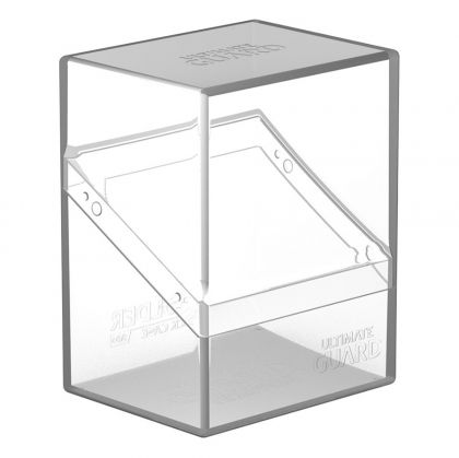 КУТИЯ ЗА КАРТИ - ULTIMATE GUARD BOULDER DECK CASE (за LCG, TCG и др) 80+ - ПРОЗРАЧНА