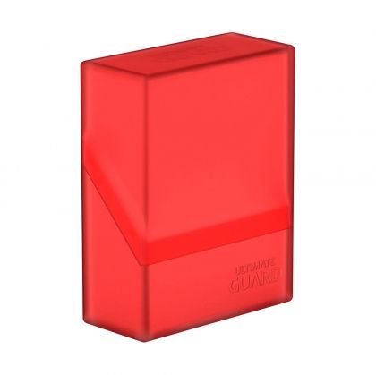КУТИЯ ЗА КАРТИ - ULTIMATE GUARD BOULDER DECK CASE (за LCG, TCG и др) 40+ - ЧЕРВЕНА