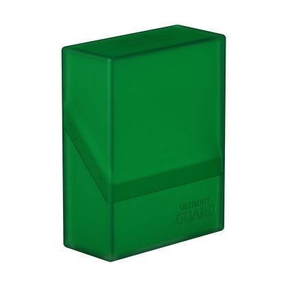 КУТИЯ ЗА КАРТИ - ULTIMATE GUARD BOULDER DECK CASE (за LCG, TCG и др) 40+ - ЗЕЛЕНА