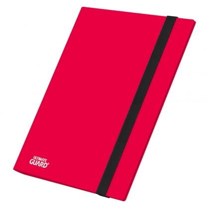 КЛАСЬОР ЗА КАРТИ - ULTIMATE GUARD FLEXXFOLIO 18-POCKET 360 CARDS (за LCG, TCG и др)  - ЧЕРВЕН
