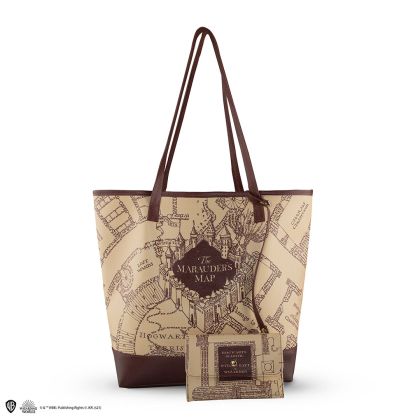 ЧАНТА С ПОРТФЕЙЛ - HARRY POTTER - MARAUDERS MAP