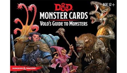 D&D  MONSTER CARDS - VOLO'S GUIDE TO MONSTERS