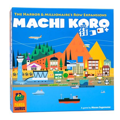 MACHI KORO: THE HARBOR & MILLIONAIRE'S ROW EXPANSIONS - ПРЕОЦЕНЕНА - ТЕЖКА ПОВРЕДА НА КУТИЯТА