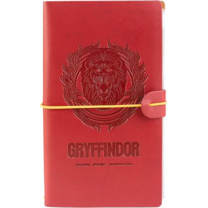 ТЕТРАДКИ ЗА ПЪТ - TRAVEL NOTEBOOK - GRYFFINDOR HOUSE