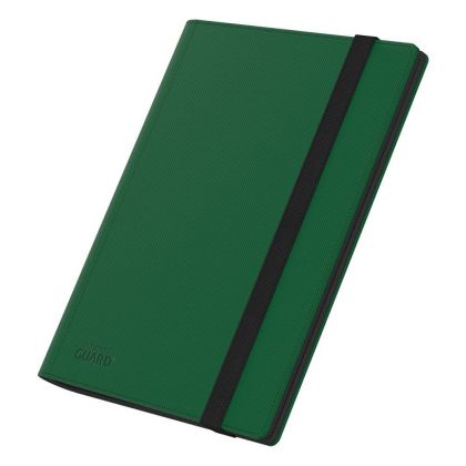 КЛАСЬОР ЗА КАРТИ - ULTIMATE GUARD FLEXXFOLIO XENOSKIN 18-POCKET 360 CARDS (за LCG, TCG и др) - ЗЕЛЕН