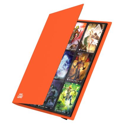 КЛАСЬОР ЗА КАРТИ - ULTIMATE GUARD FLEXXFOLIO 18-POCKET 360 CARDS (за LCG, TCG и др) - ОРАНЖЕВ