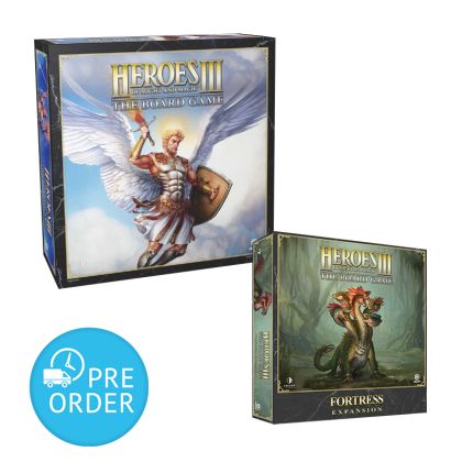 БЪНДЪЛ - HEROES OF MIGHT & MAGIC III - НАСТОЛНАТА ИГРA + 1 РАЗШИРЕНИЕ ПО ИЗБОР