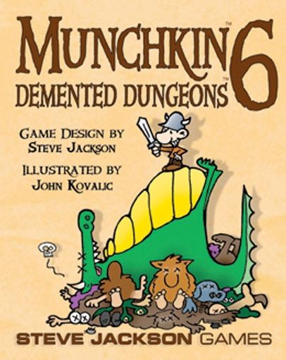  MUNCHKIN 6 DEMENTED DUNGEONS