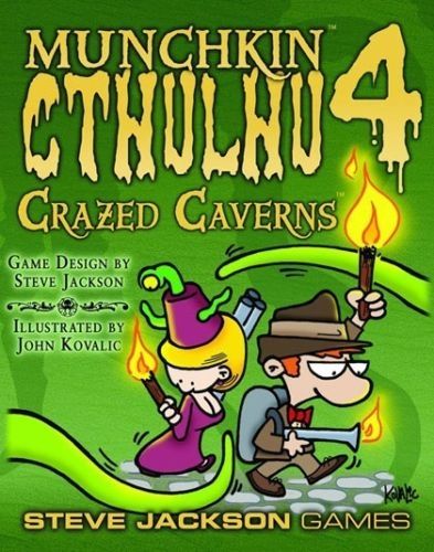 MUNCHKIN CTHULHU 4 - CRAZED CAVERN - EXPANSION