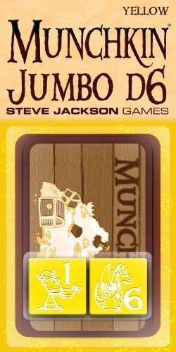 MUNCHKIN JUMBO D6 - ЖЪЛТИ