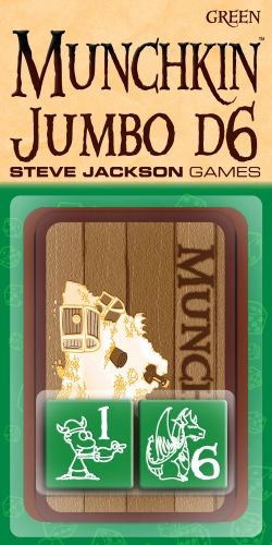 MUNCHKIN JUMBO D6 - ЗЕЛЕНИ