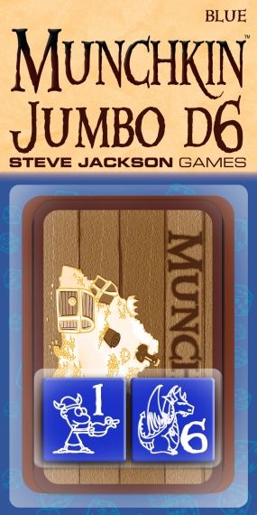 MUNCHKIN JUMBO D6 - СИНИ