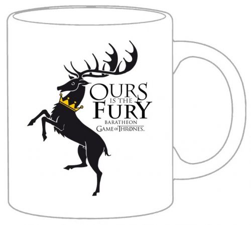 Чаша - AGOT - House Baratheon - бяла