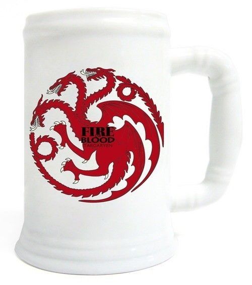 Халба - AGOT - House Targaryen - бяла