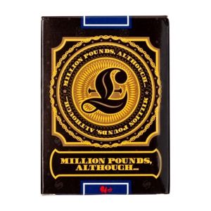 MILLION DOLLARS BUT... MILLION POUNDS ALTHOUGH EXPANSION
