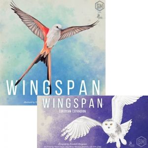 БЪНДЪЛ - WINGSPAN (INCL SWIFT-START PACK) - 2020 REPRINT + WINGSPAN: EUROPEAN EXPANSION