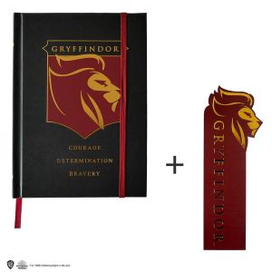 ТЕТРАДКА С ТВЪРДИ КОРИЦИ И КНИГОРАЗДЕЛИТЕЛ - HARRY POTTER - GRYFFINDOR