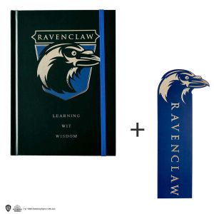 ТЕТРАДКА С ТВЪРДИ КОРИЦИ И КНИГОРАЗДЕЛИТЕЛ - HARRY POTTER - RAVENCLAW