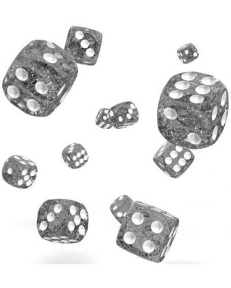 КОМПЛЕКТ SPECKLED ЗАРОВЕ D6 – OAKIE DOAKIE DICE –  12 MM 36 БР. – ЧЕРНИ