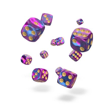 КОМПЛЕКТ ЗАРОВЕ D6 – OAKIE DOAKIE DICE –  12 MM 36 БР. – GEMIDICE AMETHYST