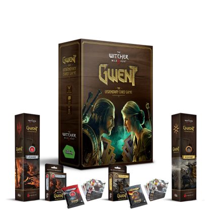 БЪНДЪЛ - GWENT: THE LEGENDARY CARD GAME + АКСЕСОАРИ ЗА 2 ФРАКЦИИ ПО ИЗБОР
