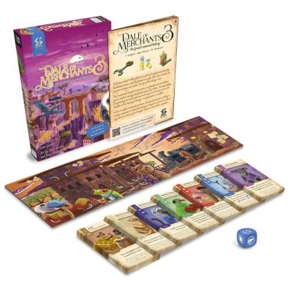 БЪНДЪЛ - DALE OF MERCHANTS 1 + DALE OF MERCHANTS 2 + DALE OF MERCHANTS 3 + BEAVERS EXPANSION + SLEEVES