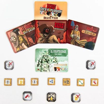 BANG! Dice Explosion - ексклузивната версия с всички разширения на играта със зарове!