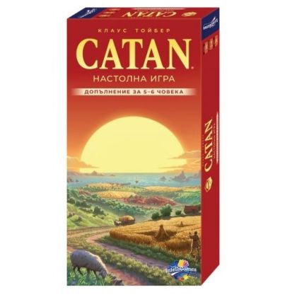 ЗАСЕЛНИЦИТЕ НА КАТАН - ДОПЪЛНЕНИЕ ЗА 5 И 6 ЧОВЕКА
