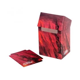 КУТИЯ ЗА КАРТИ - ULTIMATE GUARD DECK CASE LANDS EDITION (за LCG, TCG и др) 80+ - MOUNTAIN