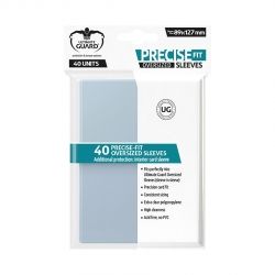 НЕМСКИ ПРОТЕКТОРИ UG - ULTIMATE GUARD PRECISE-FIT SLEEVES 89x127 - 40 БР. ПРОЗРАЧНИ