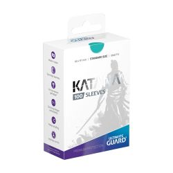 ПРОТЕКТОРИ ULTIMATE GUARD KATANA SLEEVES 66x91 (63.5x88 LCG) - 100 БР. ТЮРКОАЗ