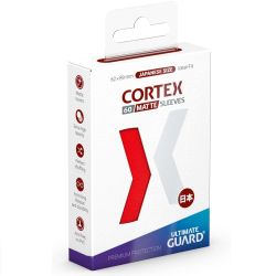 НЕМСКИ ПРОТЕКТОРИ UG - ULTIMATE GUARD CORTEX SLEEVES JAPANESE MATTE 62x89 - 60 БР. ЧЕРВЕН