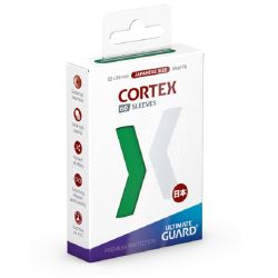 НЕМСКИ ПРОТЕКТОРИ UG - ULTIMATE GUARD CORTEX  SLEEVES  JAPANESE 62x89 - 60 БР. ЗЕЛЕНИ