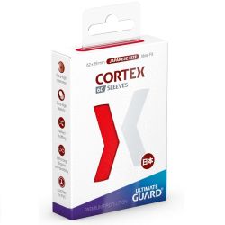НЕМСКИ ПРОТЕКТОРИ UG - ULTIMATE GUARD CORTEX  SLEEVES  JAPANESE 62x89 - 60 БР. ЧЕРВЕНИ