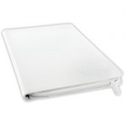 КЛАСЬОР ЗА КАРТИ - ULTIMATE GUARD ZIPFOLIO XENOSKIN 9-POCKET 360 CARDS (за LCG, TCG и др) - БЯЛ