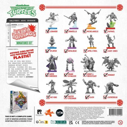 UNMATCHED ADVENTURES: TEENAGE MUTANT NINJA TURTLES - EXTRA TOPPINGS (ULTIMATE MINIATURE PACK)