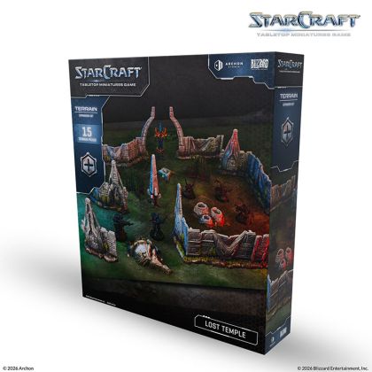 STARCRAFT: TABLETOP MINIATURE GAME - TERRAIN EXPANSION SET - LOST TEMPLE