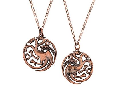 КОЛИЕ - TARGARYEN SIGIL - GAME OF THRONES