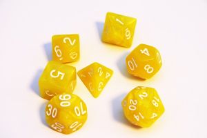 КОМПЛЕКТ ЗАРОВЕ - PEARL YELLOW/WHITE