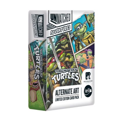 UNMATCHED ADVENTURES: TEENAGE MUTANT NINJA TURTLES  + COLLECTOR COIN + ALT ART + FOIL CARDS