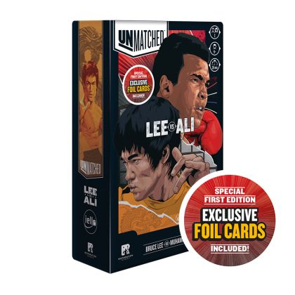 UNMATCHED ADVENTURES: LEE VS ALI + СПЕЦИАЛНИ ФОЙЛ КАРТИ