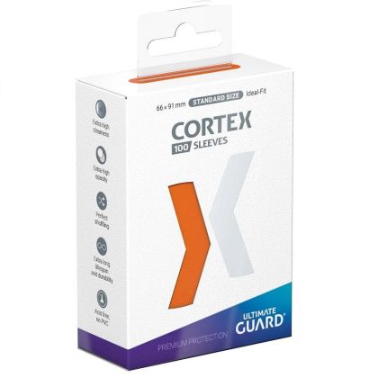 НЕМСКИ ПРОТЕКТОРИ UG - ULTIMATE GUARD CORTEX SLEEVES 66x91 (63.5x88 LCG) - 100 БР. ОРАНЖЕВИ