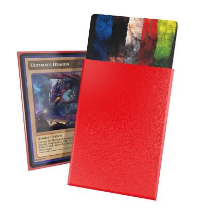 НЕМСКИ ПРОТЕКТОРИ UG - ULTIMATE GUARD CORTEX SLEEVES JAPANESE MATTE 62x89 - 60 БР. ЧЕРВЕН